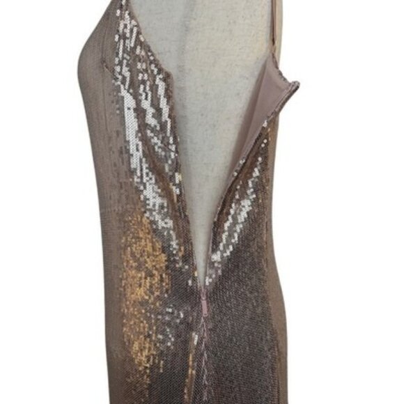 Jason Wu Silk Sequin Dress Sleeveless Party Cocktail Shimmer Size 6 - Picture 6 of 9